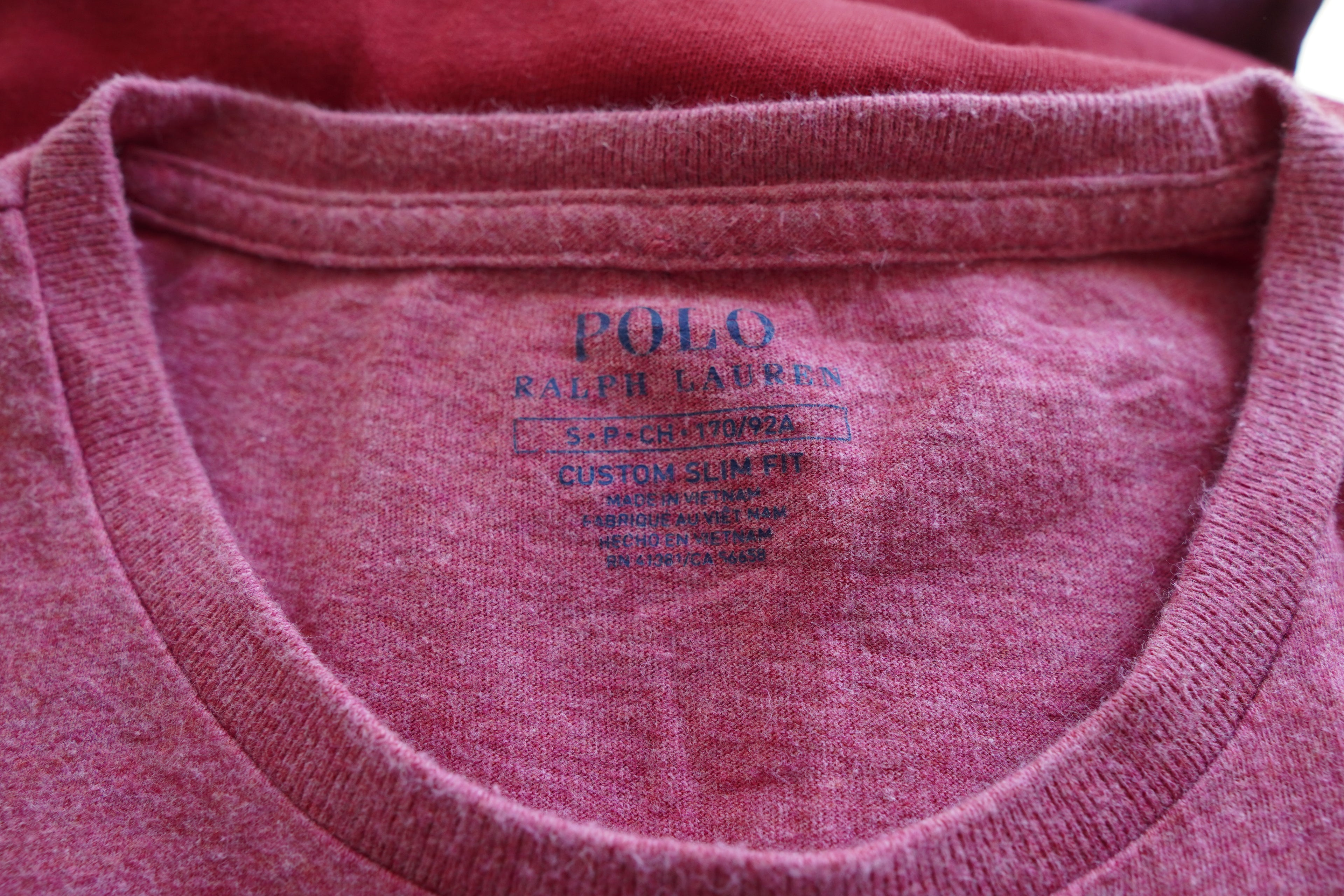 Vintage Ralph Lauren T-Shirt – Heather Rose / Pink (Size S)