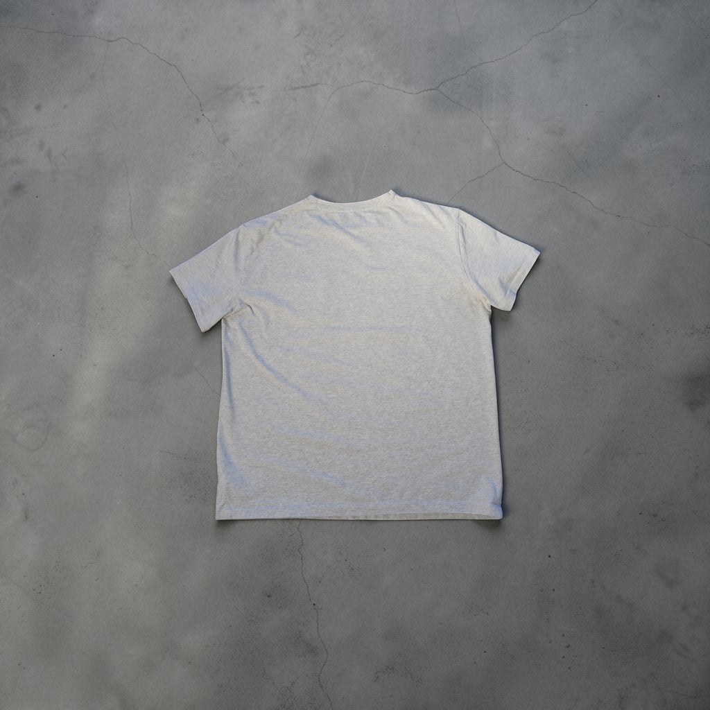 Vintage Ralph Lauren Pocket T-Shirt – Heather Grey (Size M)