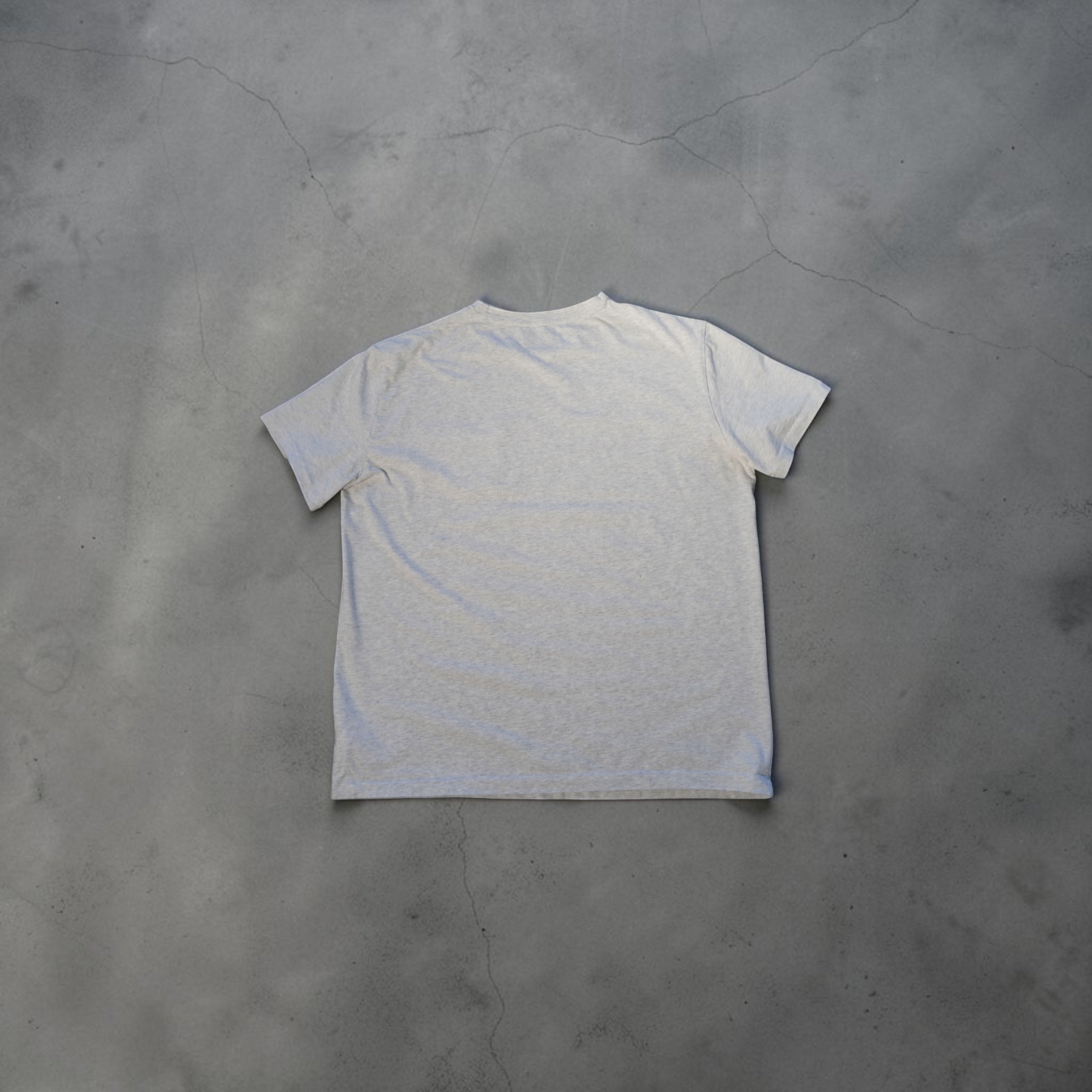 Vintage Ralph Lauren Pocket T-Shirt – Heather Grey (Size M)