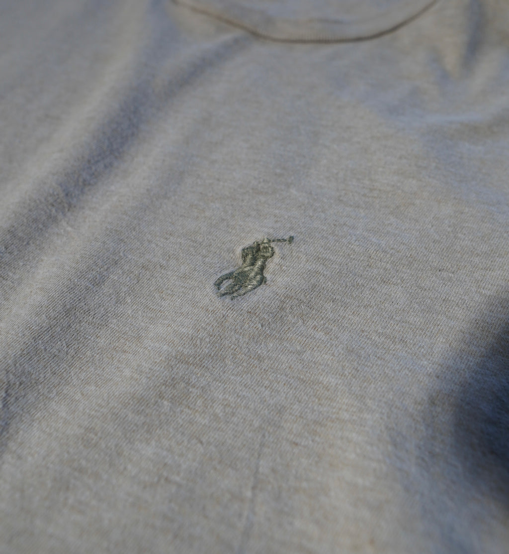 Vintage Ralph Lauren T-Shirt – Sand Beige (Size S)