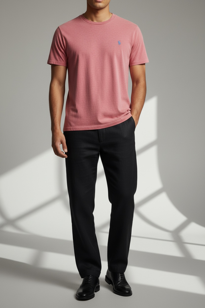 Vintage Ralph Lauren T-Shirt – Heather Rose / Pink (Size S)