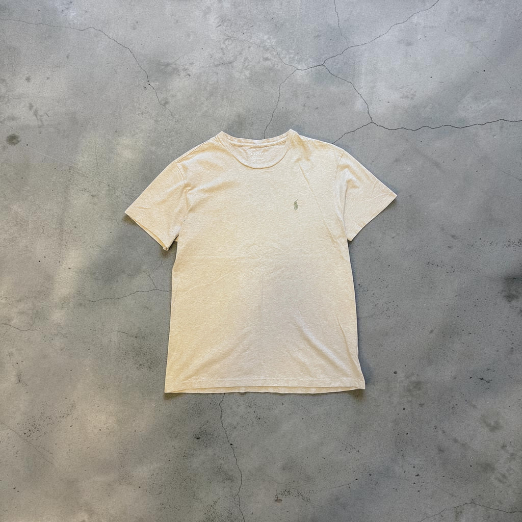 Vintage Ralph Lauren T-Shirt – Sand Beige (Size S)