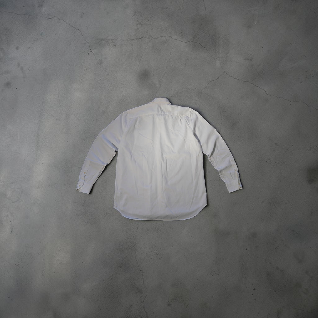 Vintage Lacoste Shirt – Pure White (Classic, Size XL)