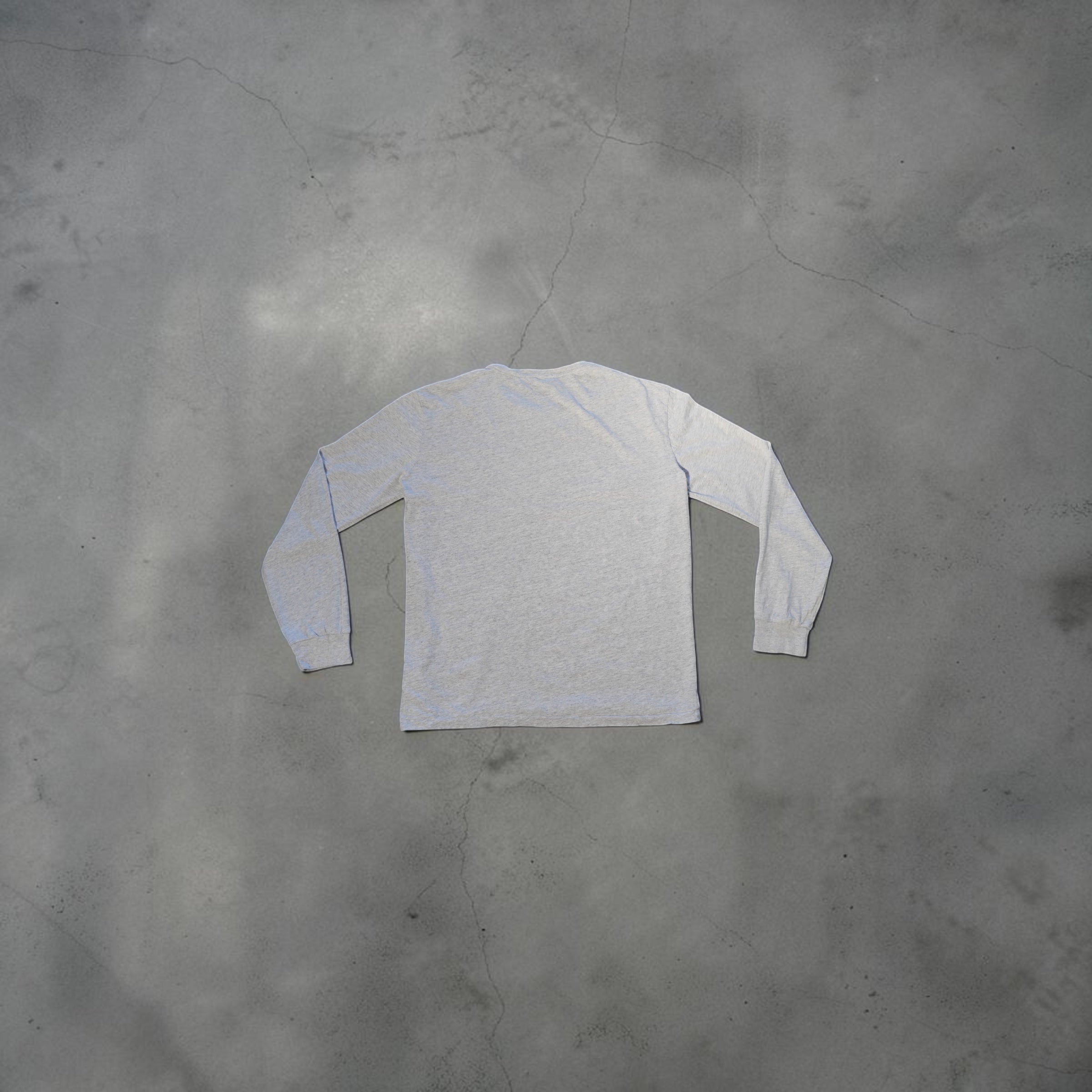 Vintage Ralph Lauren Long Sleeve Shirt – Heather Grey (Size S)