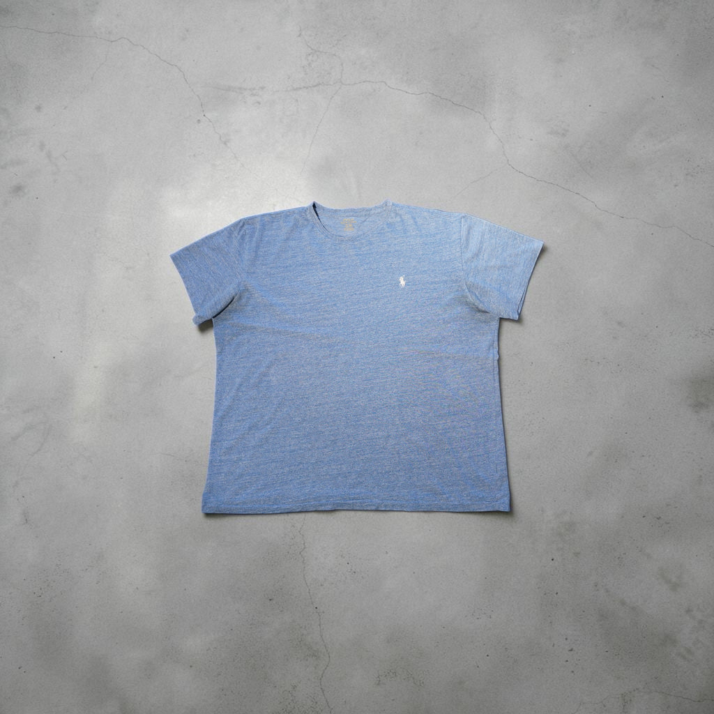 Vintage Ralph Lauren T-Shirt – Heather Blue (Size L)