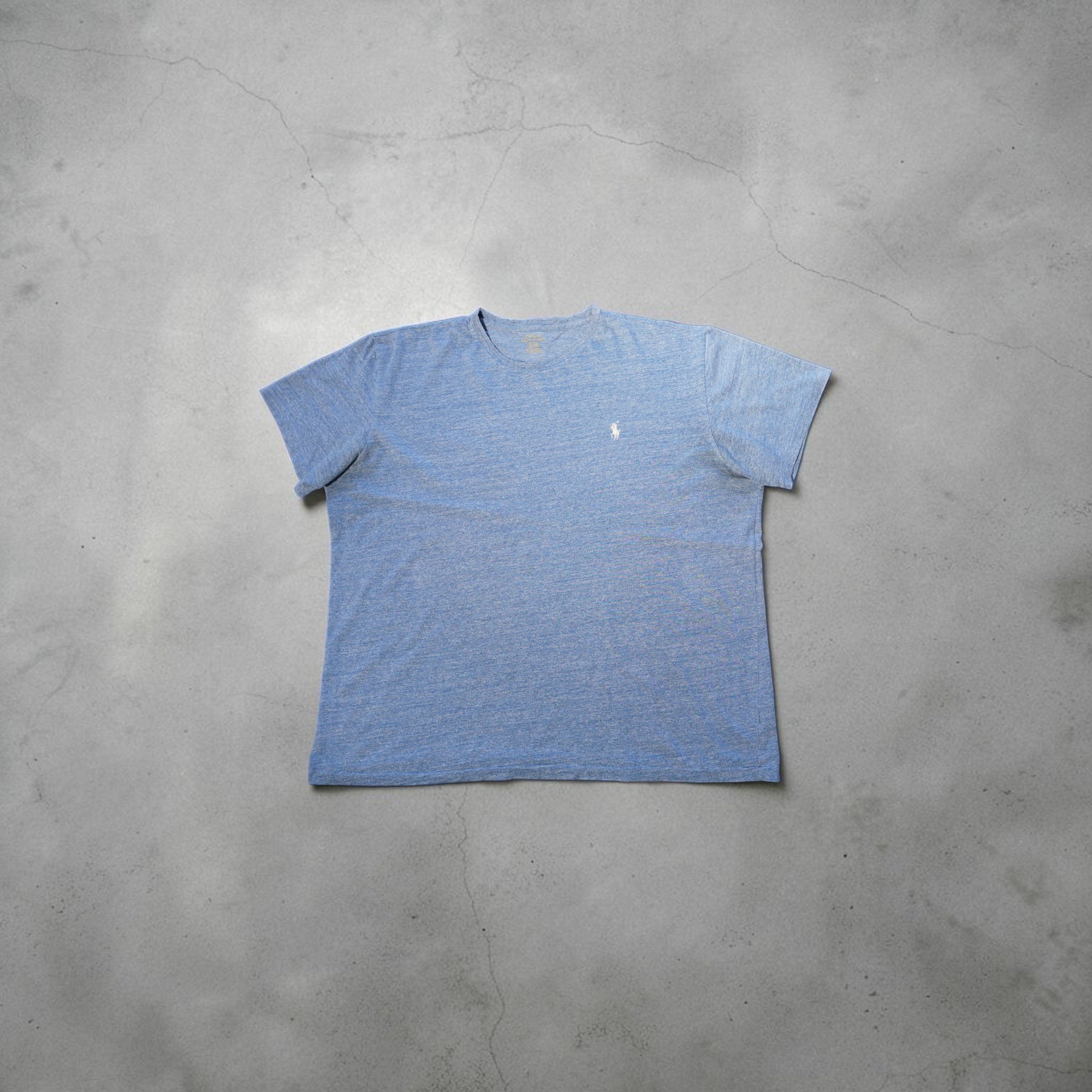 Vintage Ralph Lauren T-Shirt – Heather Blue (Size L)