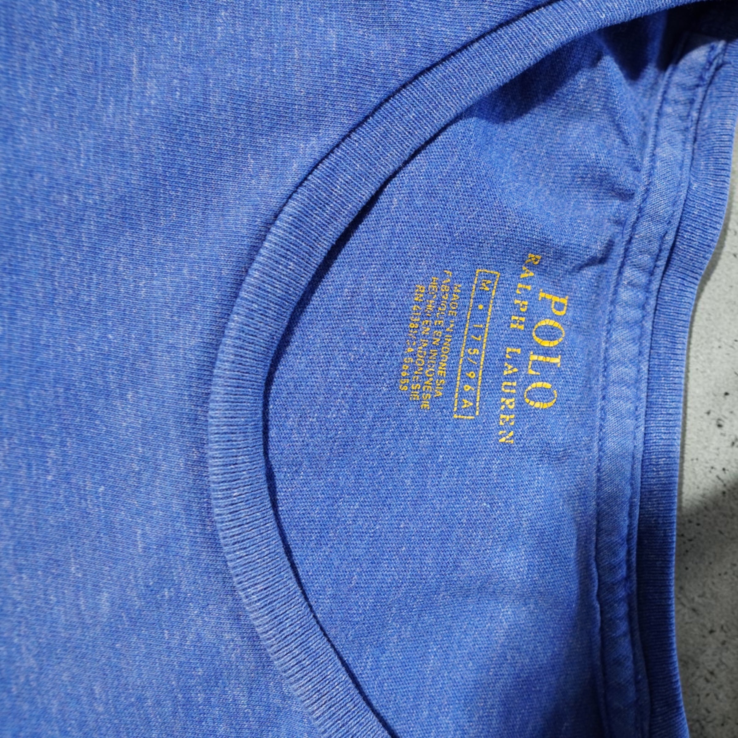 Vintage Ralph Lauren T-Shirt – Royal Blue (Size M)
