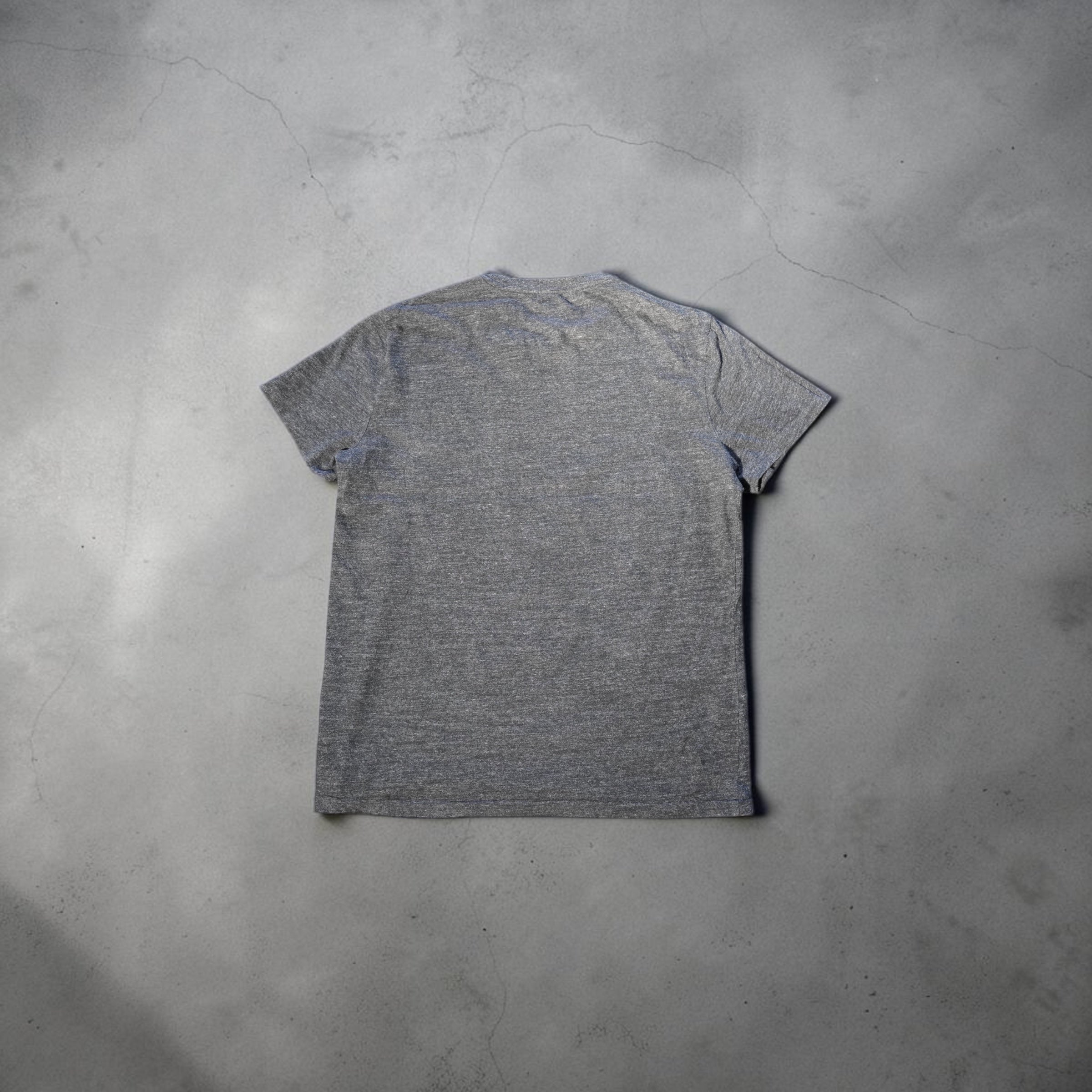 Vintage Ralph Lauren T-Shirt – Charcoal Heather (Size M)